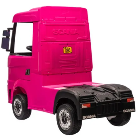 Licensed Scania Lorry Pink with Trailer
