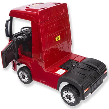 Licensed Scania Lorry Red with Trailer