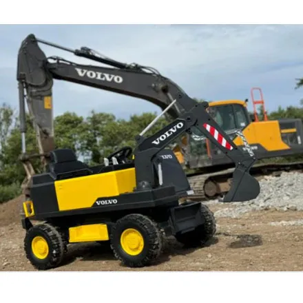 Licensed Volvo Electric Digger Ride-On