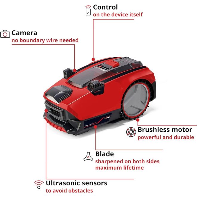 Einhell 18V Camera Robot Lawn Mower