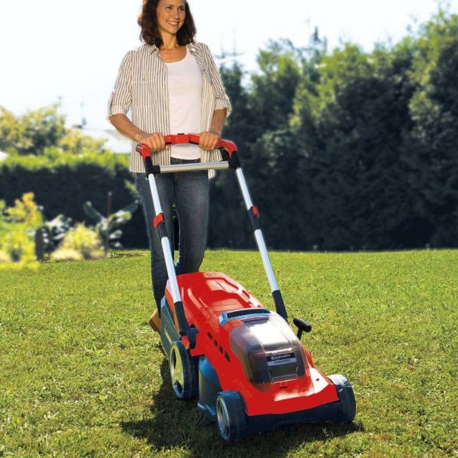 Einhell Power X-Change 36v (2 x 18v) 38cm Cordless Lawn Mower Kit