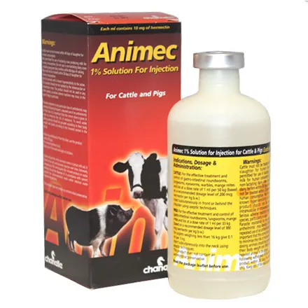 Animec Injection (Ivermectin) 250 ml