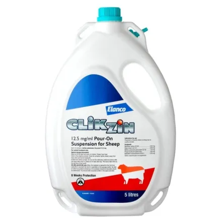 Clikzin Pour-On 5 Litre (Dicyclanil​)