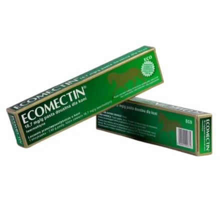 Ecomectin 18.7MG/G Oral Paste for Horses (Ivermectin)