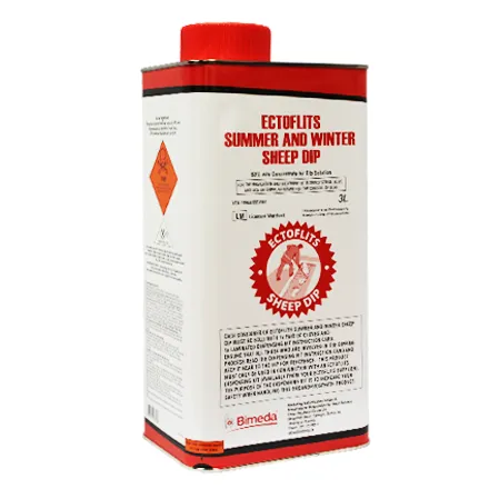 Ectoflits Sheep Dip - 3 Litre (Diazinon)